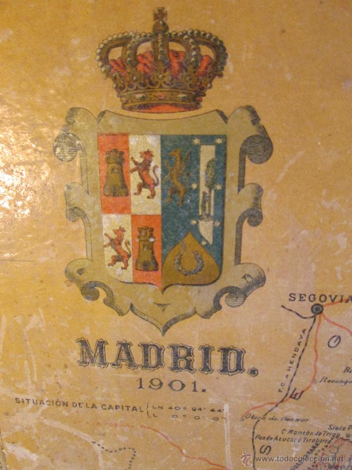 Mapas contempor&aacute;neos: MAPA MADRID 1901 - Foto 2