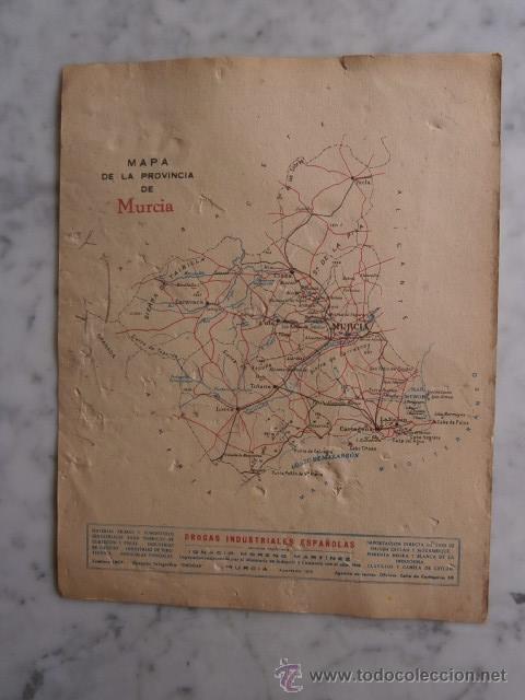 Mapas contempor&aacute;neos: mapa antiguo de murcia - Foto 2