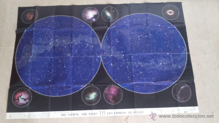 Mapas contempor&aacute;neos: MAPA PLANO DE LAS ESTRELLAS HALLWAG - 160X85 - Foto 1