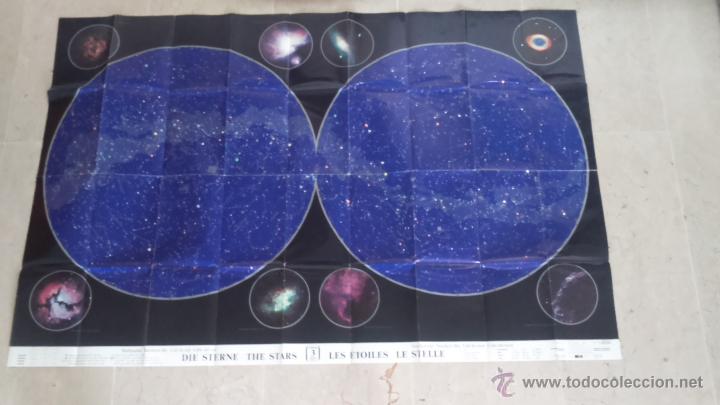 Mapas contempor&aacute;neos: MAPA PLANO DE LAS ESTRELLAS HALLWAG - 160X85 - Foto 4