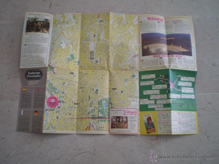 Mapas contempor&aacute;neos: MADRID PLANO - PULLMANTUR 1976 - Foto 2