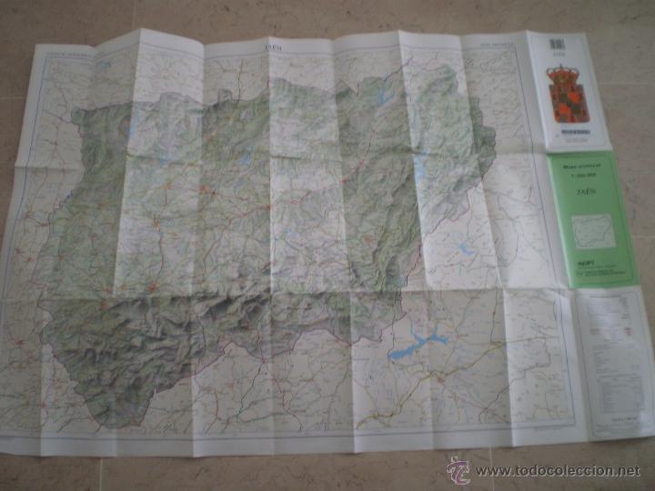 Mapas contempor&aacute;neos: JAEN - MAPA PROVINCIAL 1:200000 - MOPT - Foto 2