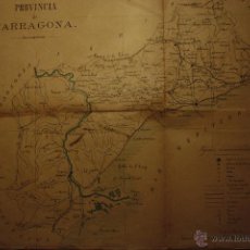Cartes géographiques contemporaines: MAPA PROVINCIA DE TARRAGONA, 33X39. QUIZÁ DE FINALES DEL XIX.. Lote 47882704