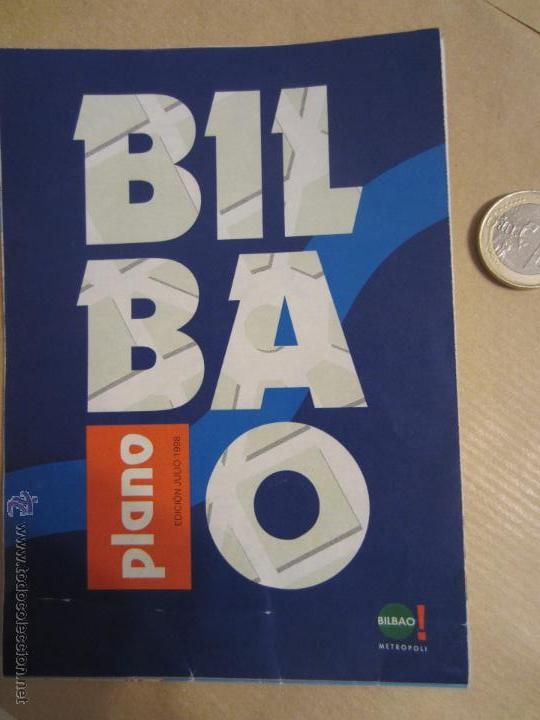 Mapas contempor&aacute;neos: MAPA PLANO BILBAO DESPLEGABLE 1998 - Foto 1
