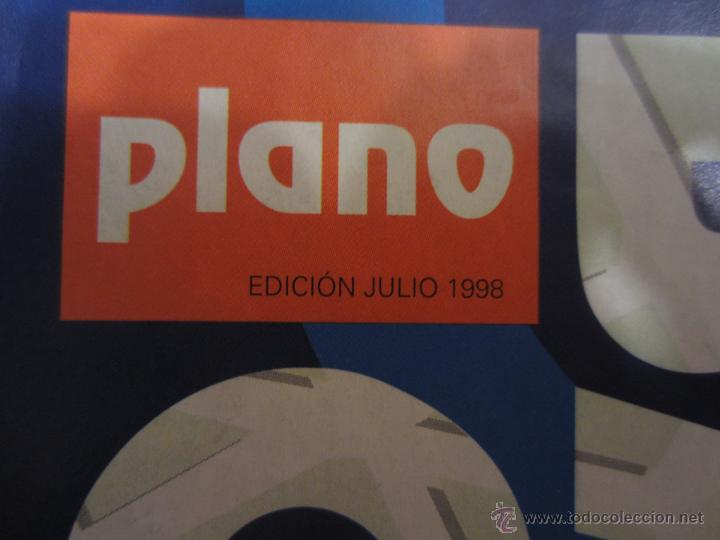 Mapas contempor&aacute;neos: MAPA PLANO BILBAO DESPLEGABLE 1998 - Foto 2