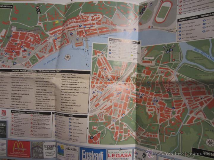 Mapas contempor&aacute;neos: MAPA PLANO BILBAO DESPLEGABLE 1998 - Foto 4
