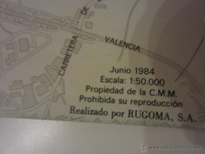 Mapas contempor&aacute;neos: MAPA PLANO METRO MADRID 1984 - Foto 2
