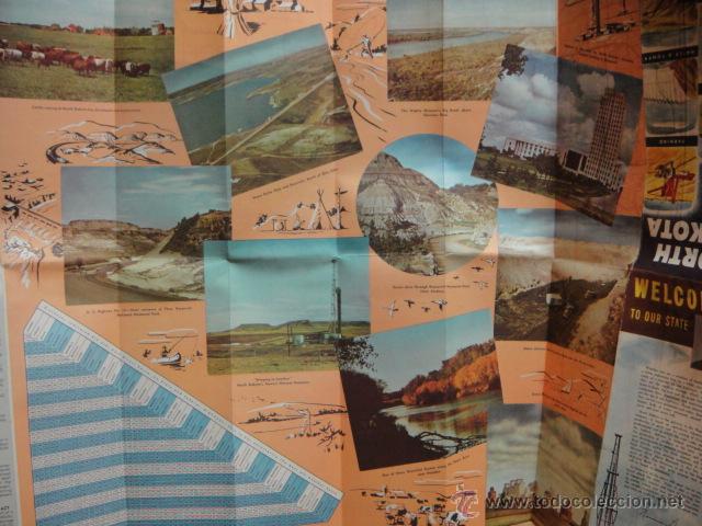 Mapas contempor&aacute;neos: mapa de dakota del norte  - a&ntilde;o 1953 - Foto 5