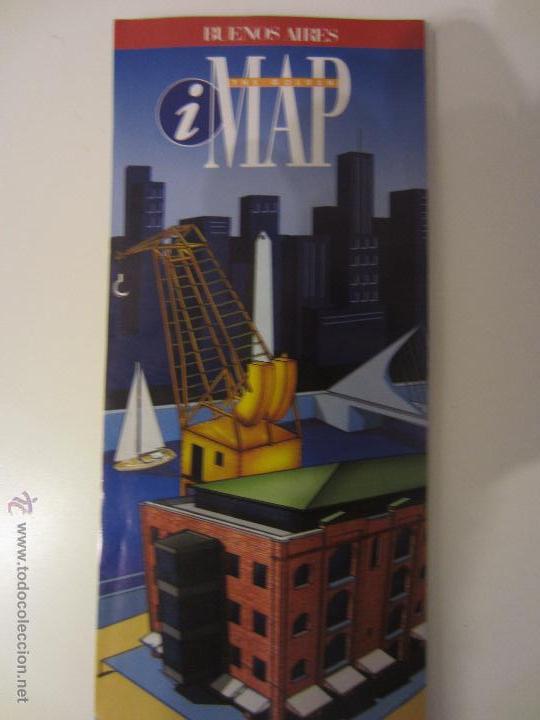 Mapas contempor&aacute;neos: BUENOS AIRES MAPA PLANO TURISTICO - Foto 1