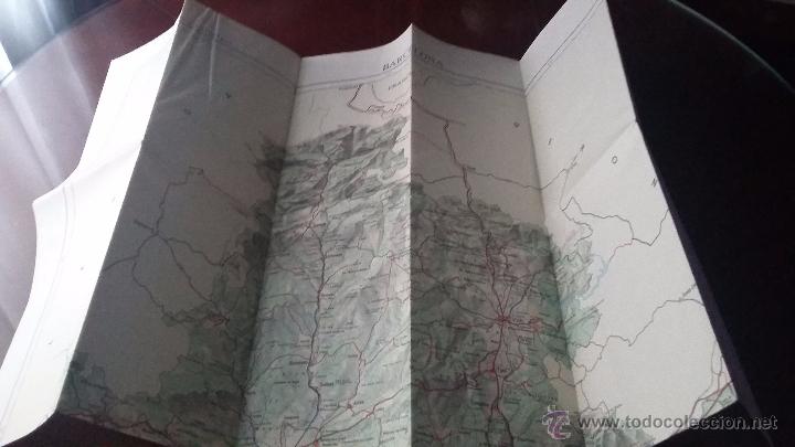 Mappe contemporanee: GRAN MAPA PROVINCIAL -INSTITUTO GEOGRAFICO Y CATASTRAL BARCELONA 11 EDICION 1972