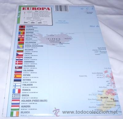 Mapas contempor&aacute;neos: MAPA DE EUROPA, EDICIONES GAESA, PRECINTADO - Foto 1