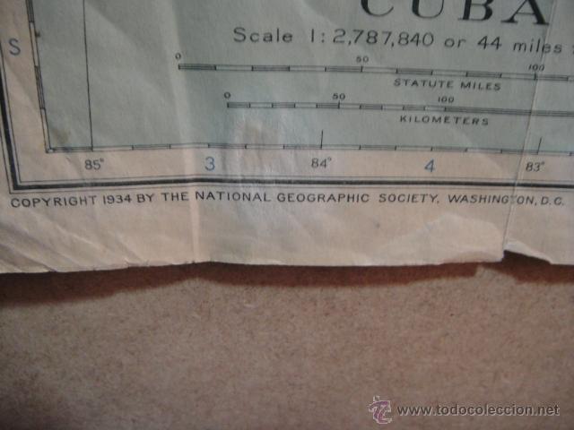 Mapas contempor&aacute;neos: mapa  de america central  - a&ntilde;o 1934 - Foto 2