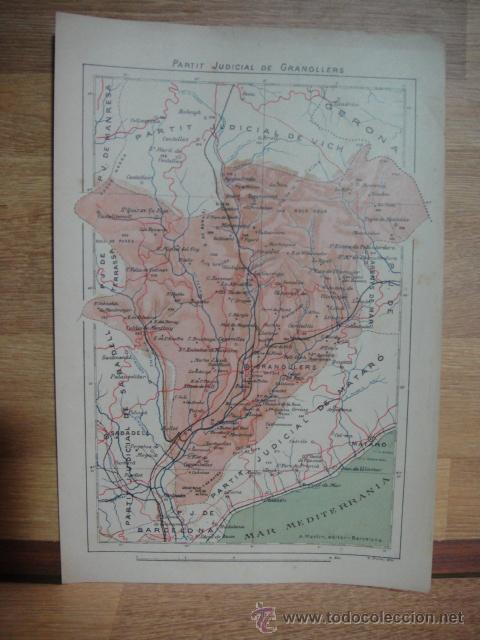 Mapas contempor&aacute;neos: partit judicial de granollers - Foto 1