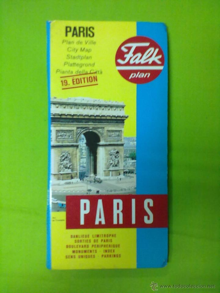 Mapas contempor&aacute;neos: TALK PLAN PARIS PLAN DE VILLE 19&ordf; EDICION - Foto 1