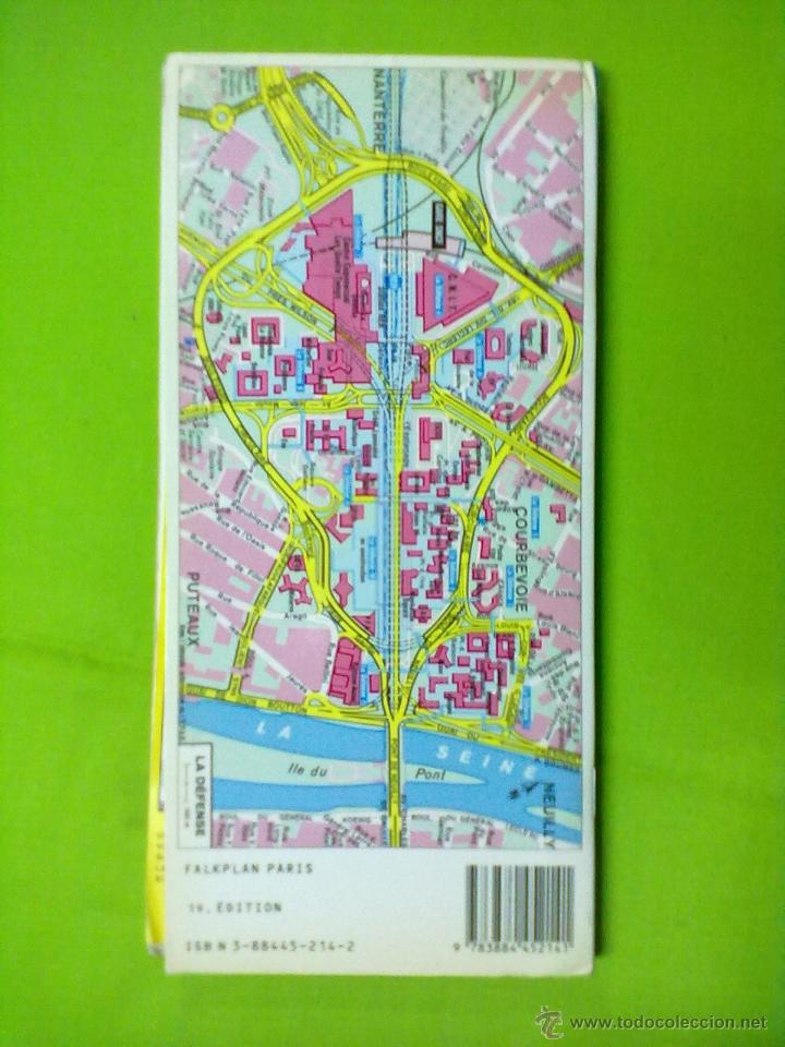 Mapas contempor&aacute;neos: TALK PLAN PARIS PLAN DE VILLE 19&ordf; EDICION - Foto 2