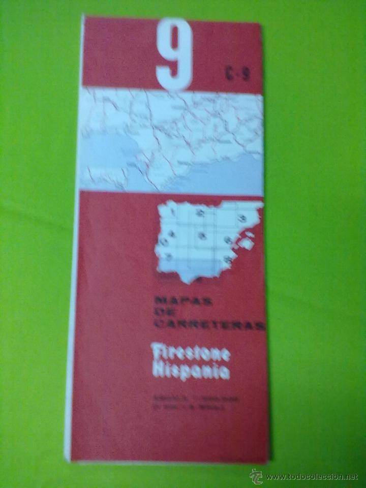 Mapas contempor&aacute;neos: FIRESTONE HISPANIA MAPAS DE CARRETERAS 9 C-9 - Foto 1