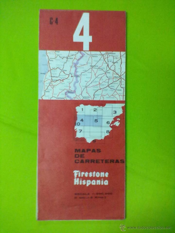 Mapas contempor&aacute;neos: FIRESTONE HISPANIA MAPAS DE CARRETRAS 4 C-4 - Foto 1