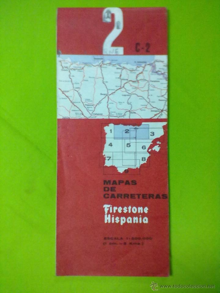 Mapas contempor&aacute;neos: FIRESTONE HISPANIA MAPAS DE CARRETERAS 2 C-2 - Foto 1