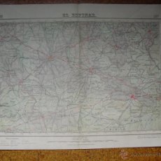 Mapas contemporáneos: MAPA DE EL ESPINAR DEL INSTITUTO GEOGRAFICO E 1:50000 VARIAS TINTAS 1ª EDICION 1940. Lote 51767245
