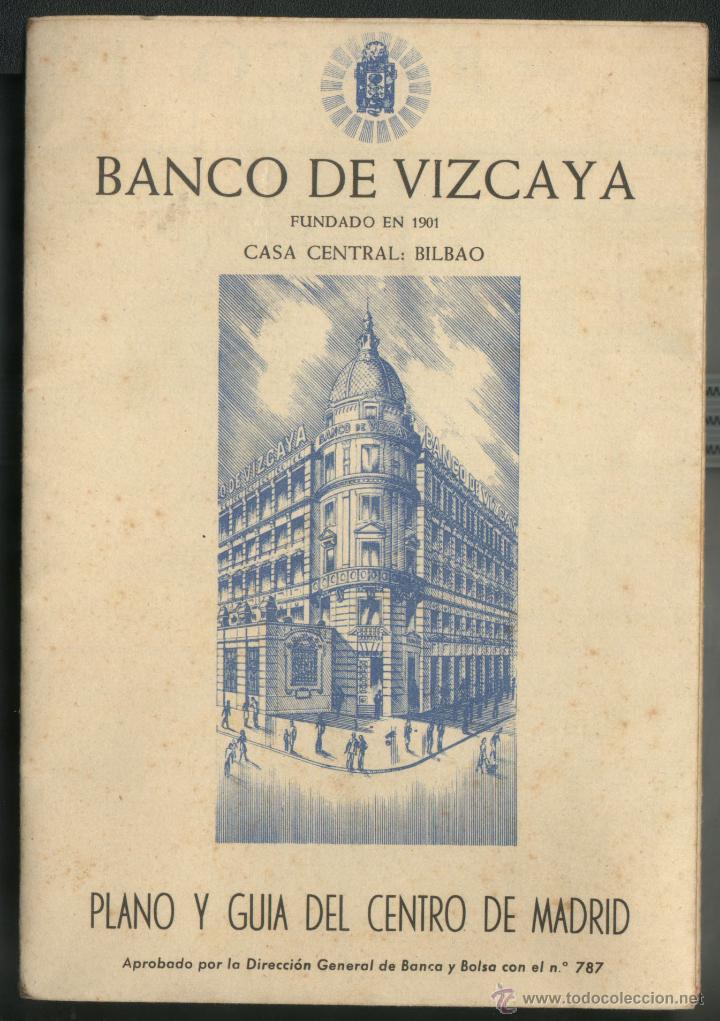 Plano Y Guia Del Centro De Madrid Banco De Vi Vendido En Venta Directa 5304