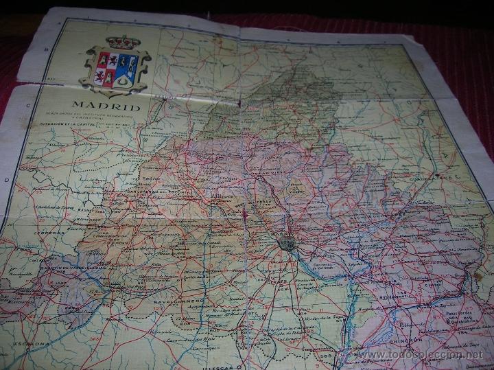 Mapas contempor&aacute;neos: Antiguo mapa de la provincia de Madrid - Foto 1