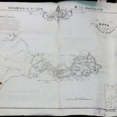 Mapas contemporáneos: MAPA SUPLEMENTO AL Nº 1356 DE LA REGENERACIÓN REINA DE LAS ESPAÑAS Dª ISABEL DESCRIPCIÓN GEOGRÁFICA