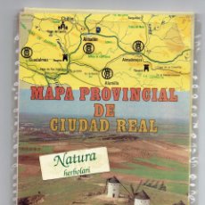Cartes géographiques contemporaines: MAPA PROVINCIAL DE CIUDAD REAL. CAJA RURAL.. Lote 53154241