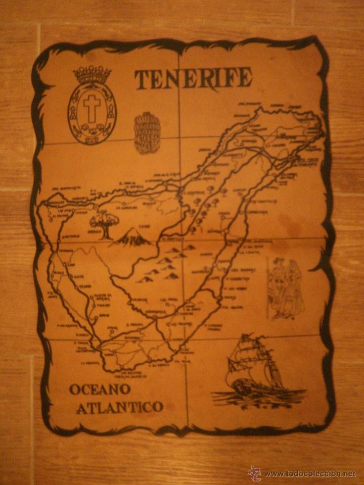 Mapas contempor&aacute;neos: Mapa de Tenerife - Foto 1