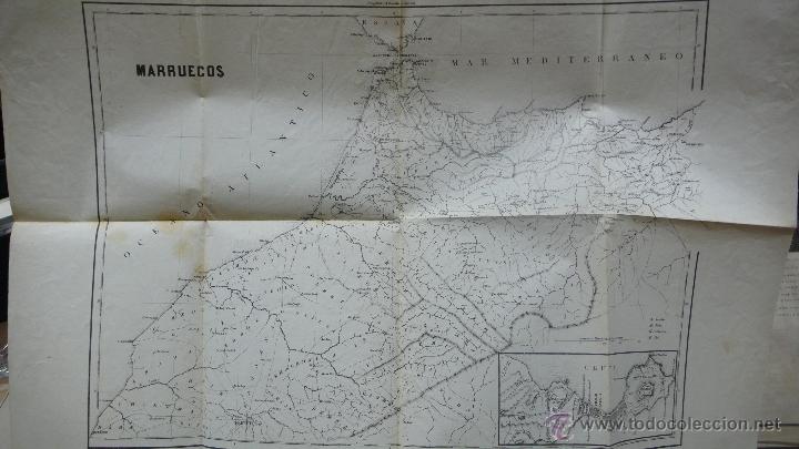 Mapas contempor&aacute;neos: MAPA DE MARRUECOS. S. XIX. - Foto 1