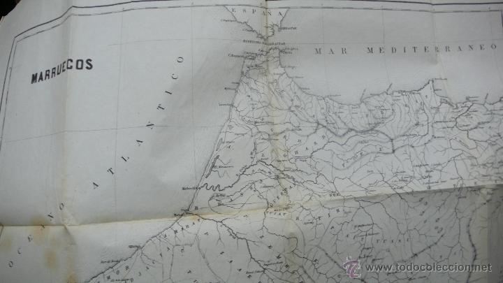 Mapas contempor&aacute;neos: MAPA DE MARRUECOS. S. XIX. - Foto 2