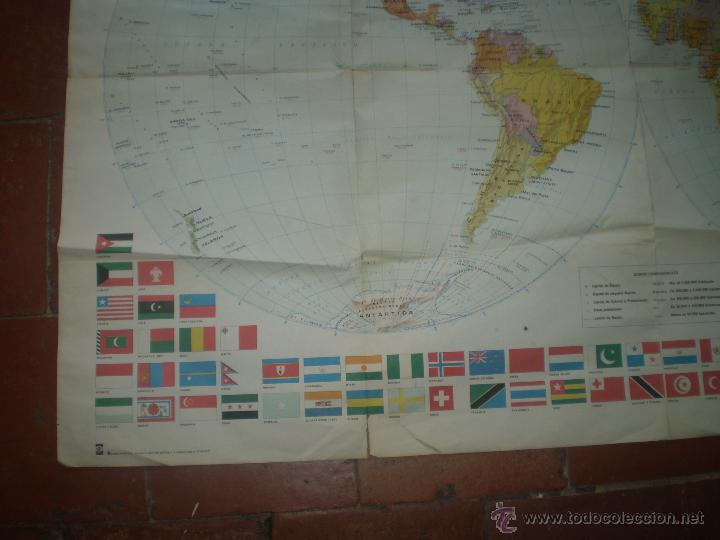Mapas contempor&aacute;neos: MAPAMUNDI POLITICO 1971 - Foto 3