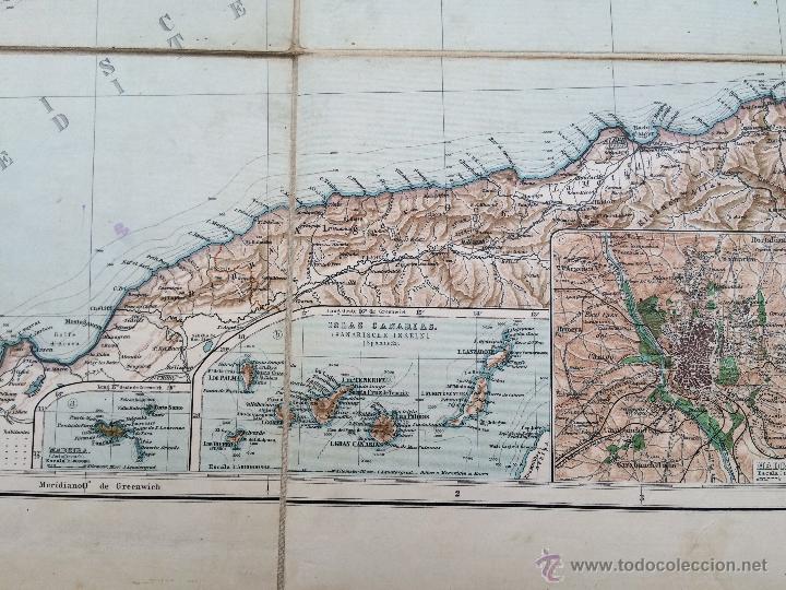 Mapas contempor&aacute;neos: MAPA DE LA PENINSULA IBERICA. C. VOGEL - Foto 6
