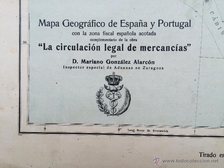 Mapas contempor&aacute;neos: MAPA DE LA PENINSULA IBERICA. C. VOGEL - Foto 8