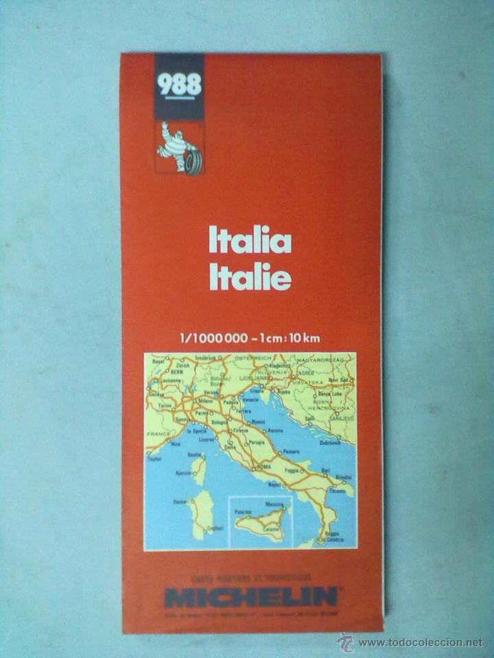 Mapas contempor&aacute;neos: MAPA MICHELIN ITALIA - Foto 1