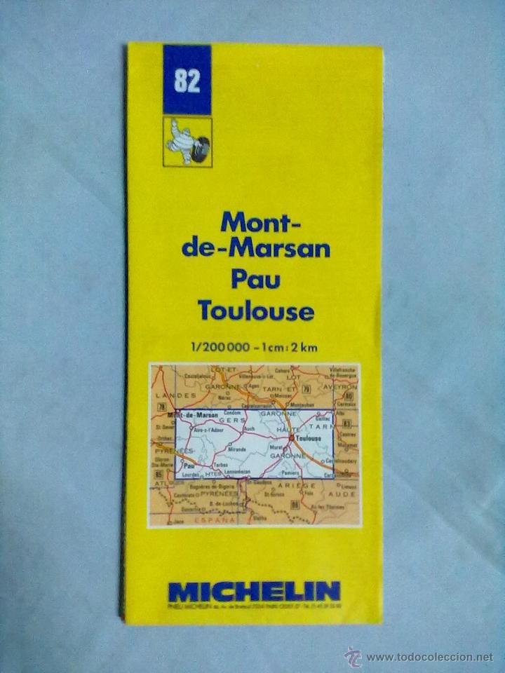 Mapa Michelin Mont De Marsan Pau Toulouse Comprar Mapas Contemporaneos En Todocoleccion