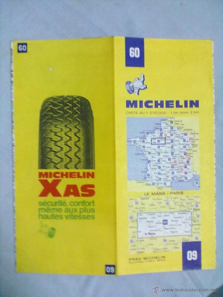 Mapas contempor&aacute;neos: MAPA MICHELIN LE MANS-PARIS - Foto 1