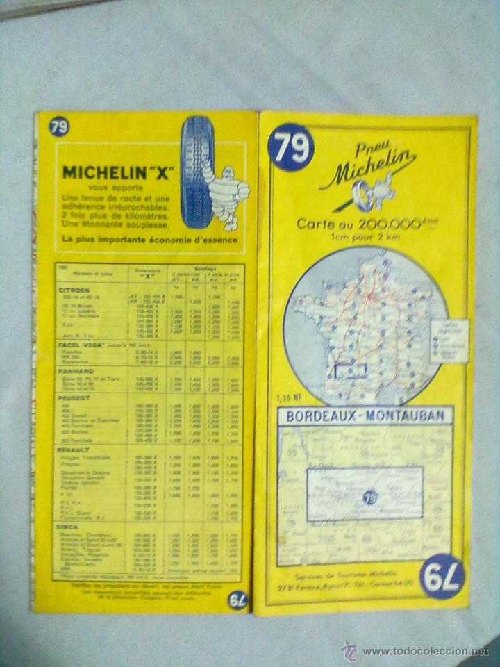 Mapas contempor&aacute;neos: MAPA MICHELIN BORDEAUX-MONTAUBAN - Foto 1
