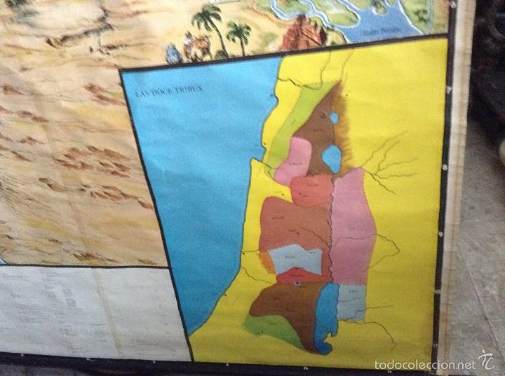 Mapas contempor&aacute;neos: mapa antiguo testamento las 12 tribus - Foto 2