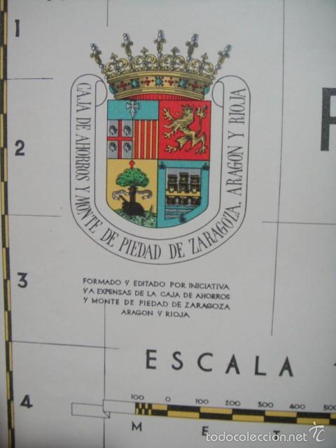 Mapas contempor&aacute;neos: plano de zaragoza - a&ntilde;o 1958 - Foto 3