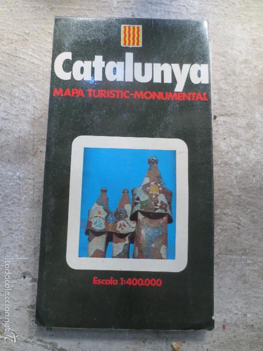 Mapas contempor&aacute;neos: mapa catalunya   mapa turistic monumental - Foto 1