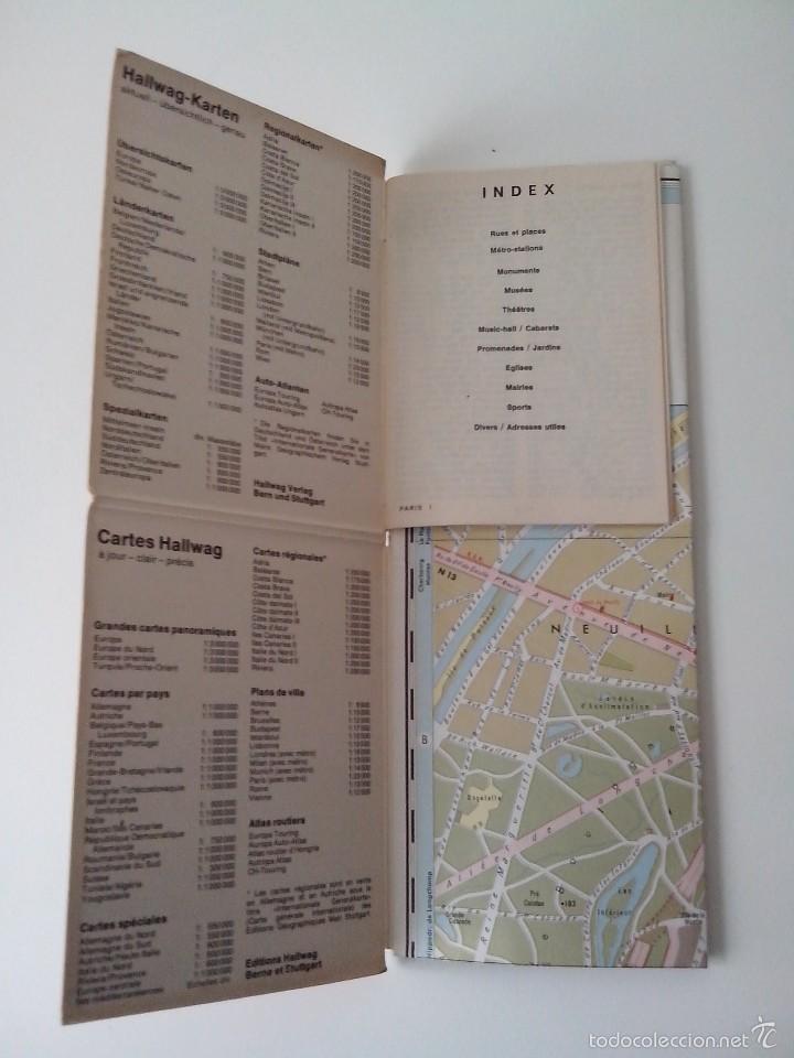 Mapas contempor&aacute;neos: PLANO ANTIGUO DE PARIS - Foto 3