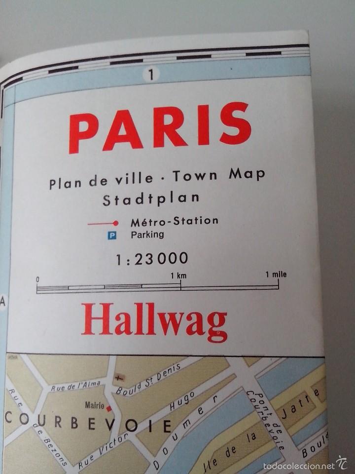 Mapas contempor&aacute;neos: PLANO ANTIGUO DE PARIS - Foto 5
