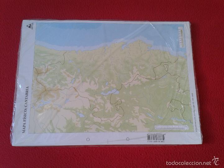 Mapas contempor&aacute;neos: LOTE DE 50 MAPAS CANTABRIA MAPA F&Iacute;SICO. PRECINTADOS. SIN USO. EDICI&Oacute;NS DO CUMIO CARTOGRAFIA 2006