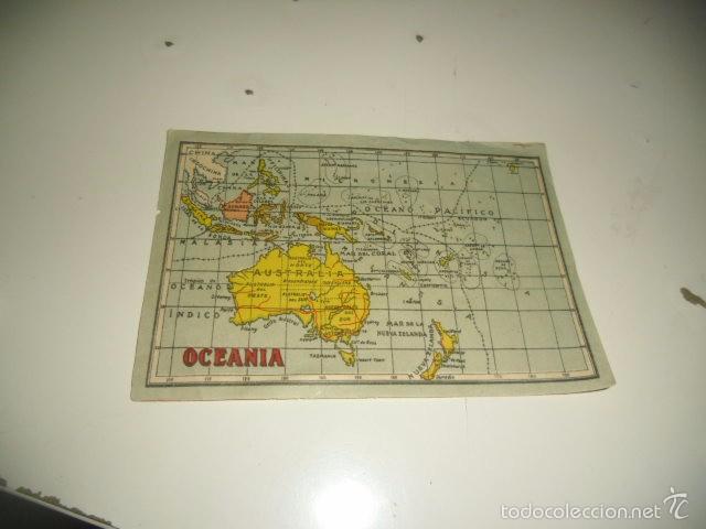 Mapas contempor&aacute;neos: CAJ-2 MAPA DE OCEANIA - Foto 1