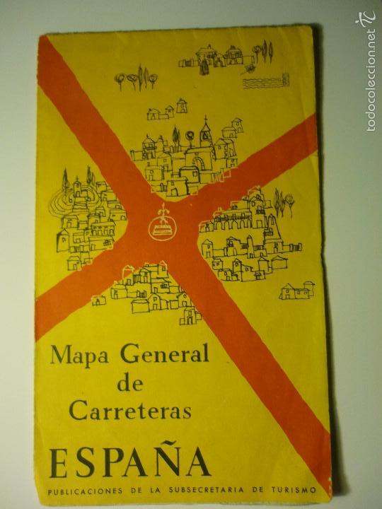 Mapas contempor&aacute;neos: MAPA GENERAL DE CARRETERAS -ESPA&Ntilde;A - Foto 1