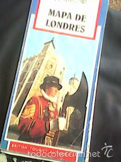 Mapas contempor&aacute;neos: Mapa De Londres Britain 1990 - Foto 1