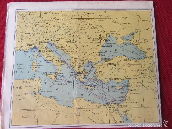 Mapas contempor&aacute;neos: MAPA LINEAS MAR&Iacute;TIMAS - Foto 3