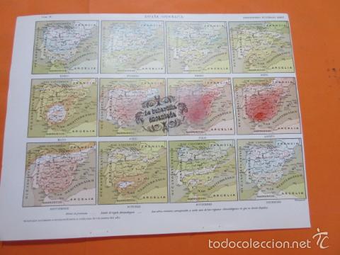 Mapas contempor&aacute;neos: LAMINA - LA HIDROGRAFIA EN ESPA&Ntilde;A - Foto 2