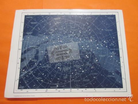 Mapas contempor&aacute;neos: LAMINA - LAS CONSTELACIONES - 2 LAMINAS - Foto 2