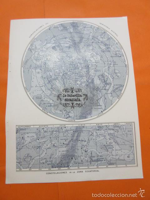 Mapas contempor&aacute;neos: LAMINA - LAS CONSTELACIONES - 2 LAMINAS - Foto 3